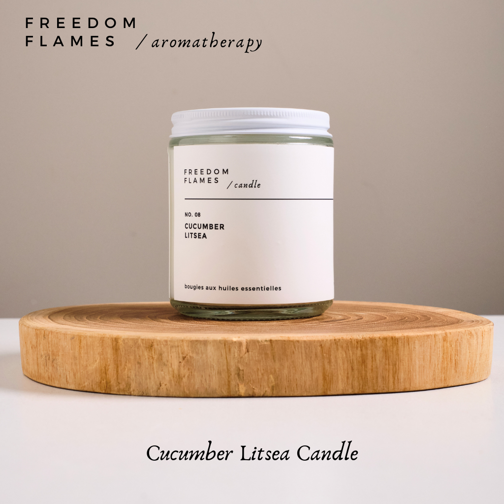 Cucumber Litsea Candle
