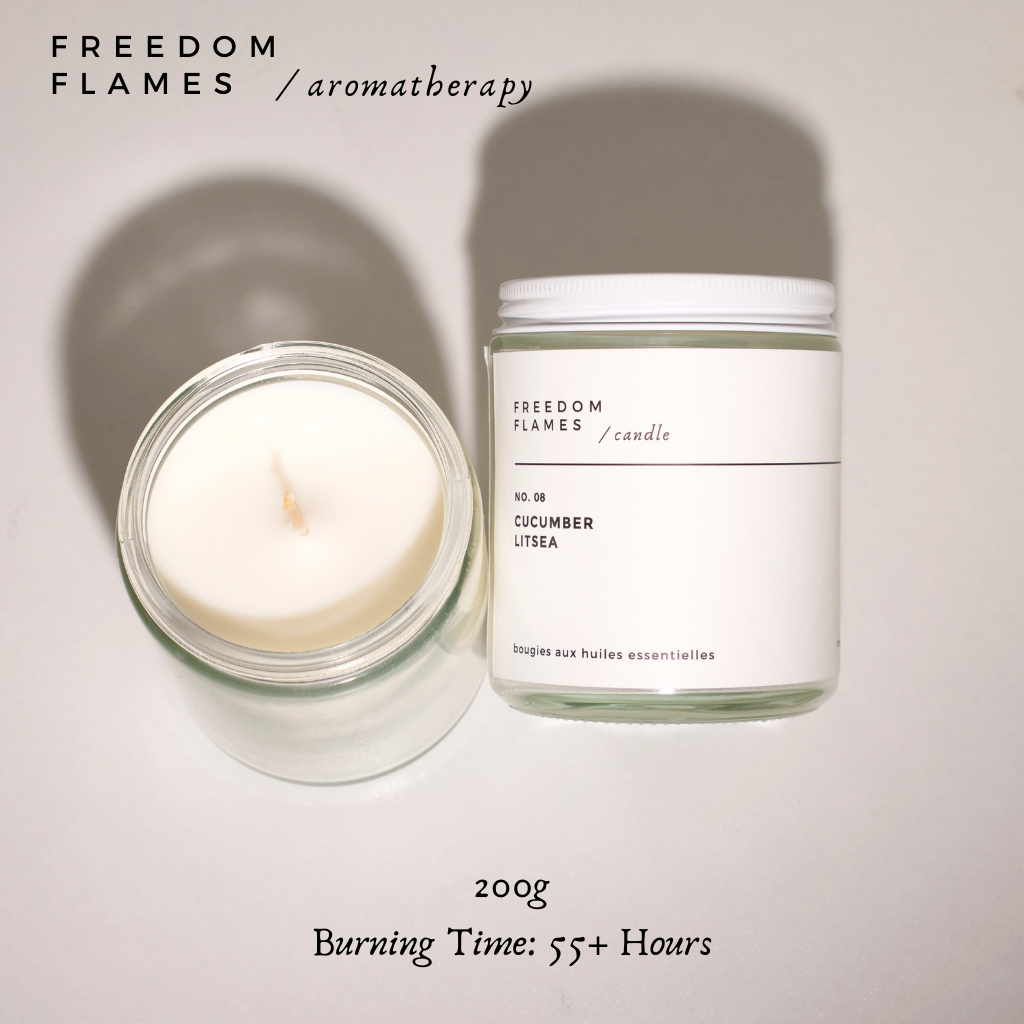 Cucumber Litsea Candle