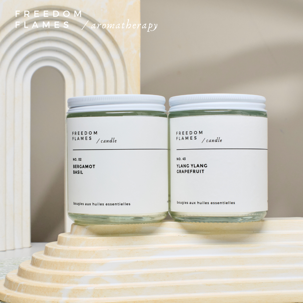 Energise & Uplift Duo Candle Gift Set | Freedom Flames