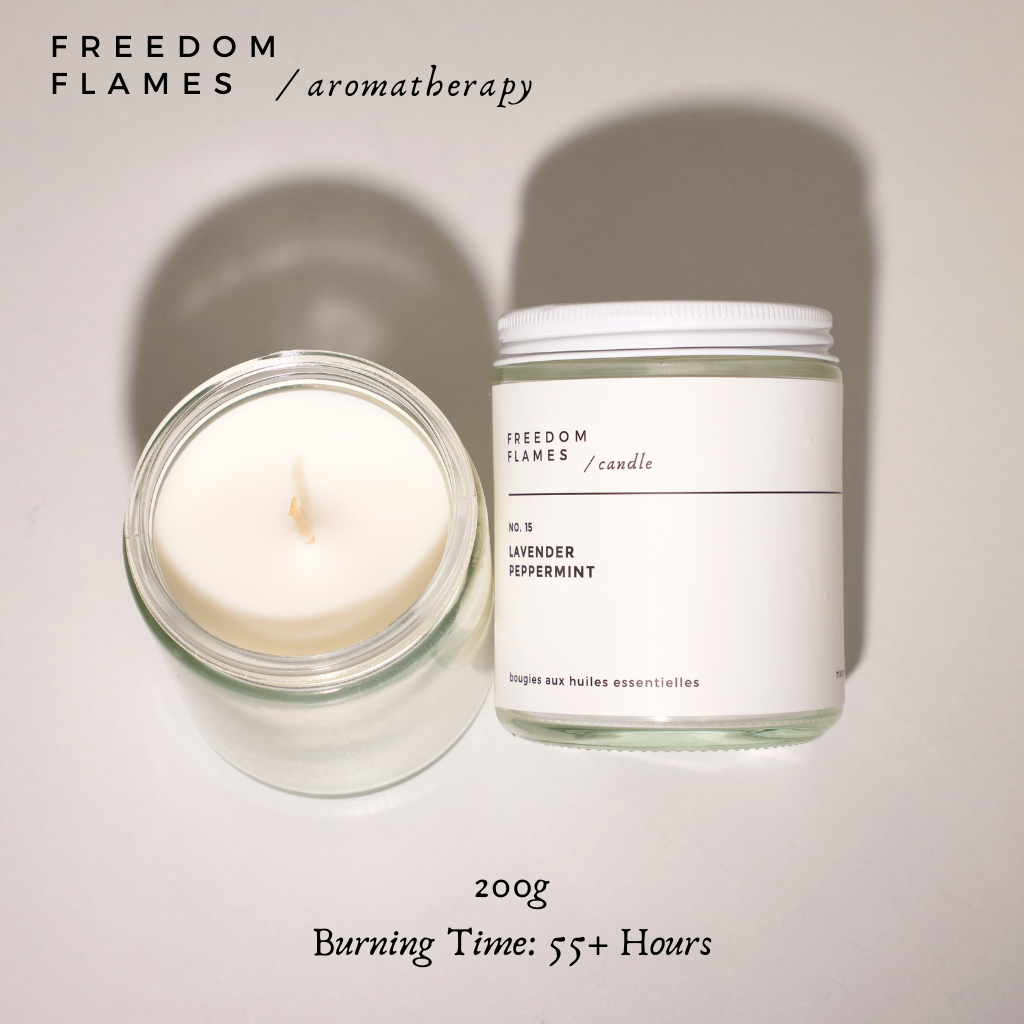 Lavender Peppermint Candle