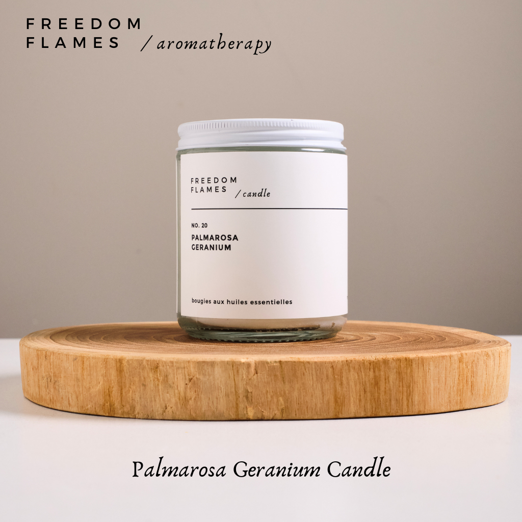 Palmarosa Geranium Candle