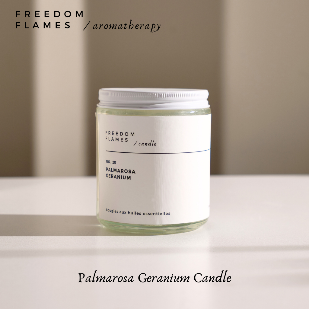 Palmarosa Geranium Candle