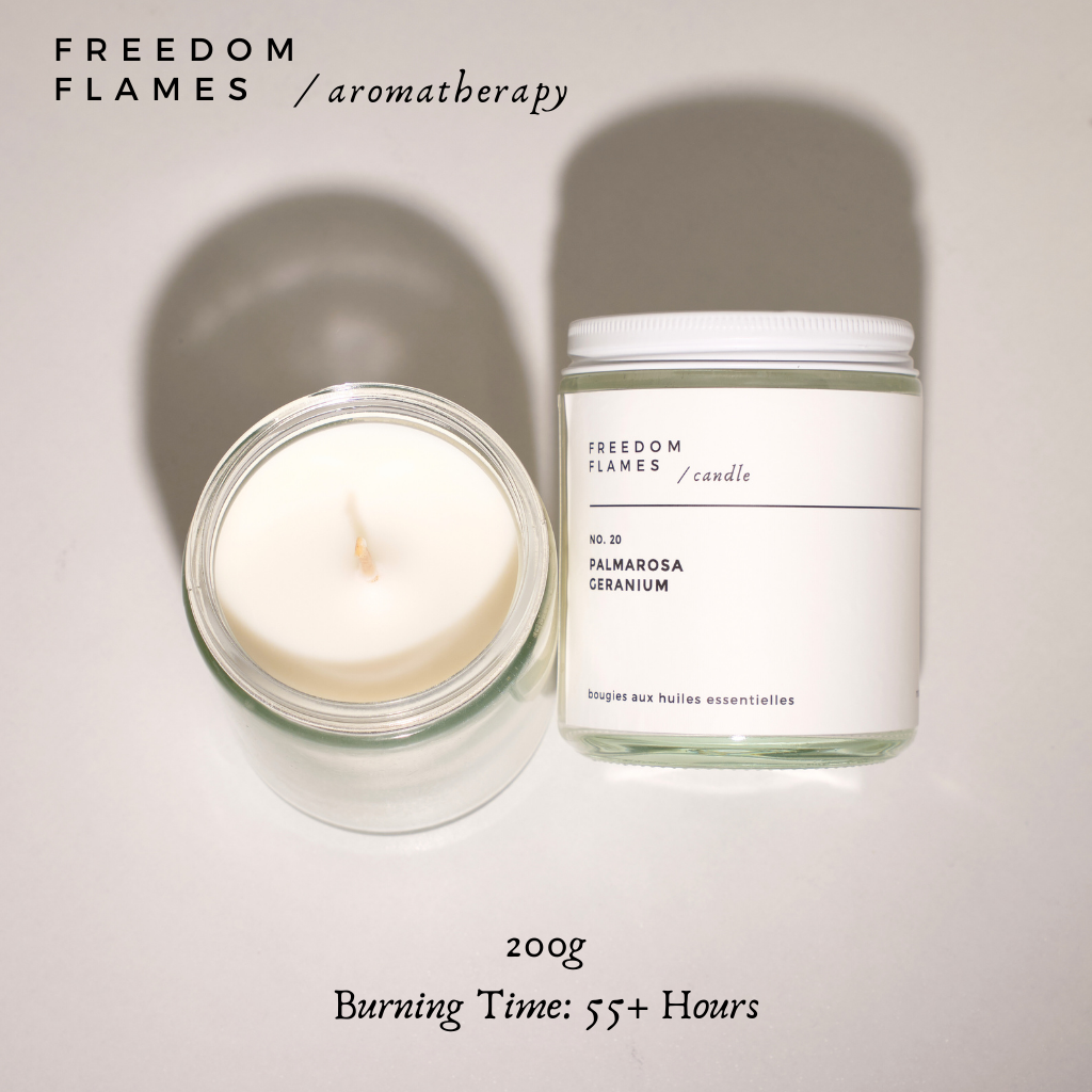 Palmarosa Geranium Candle