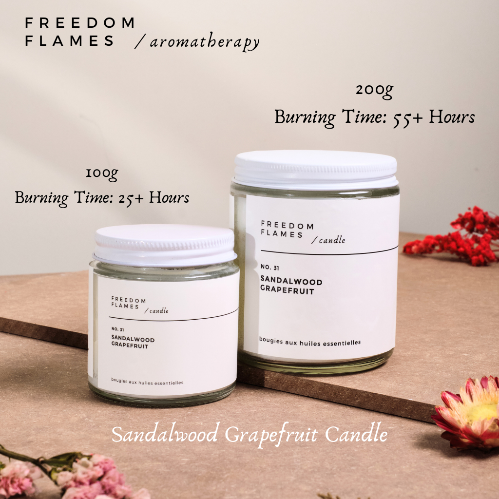 Sandalwood Grapefruit Candle