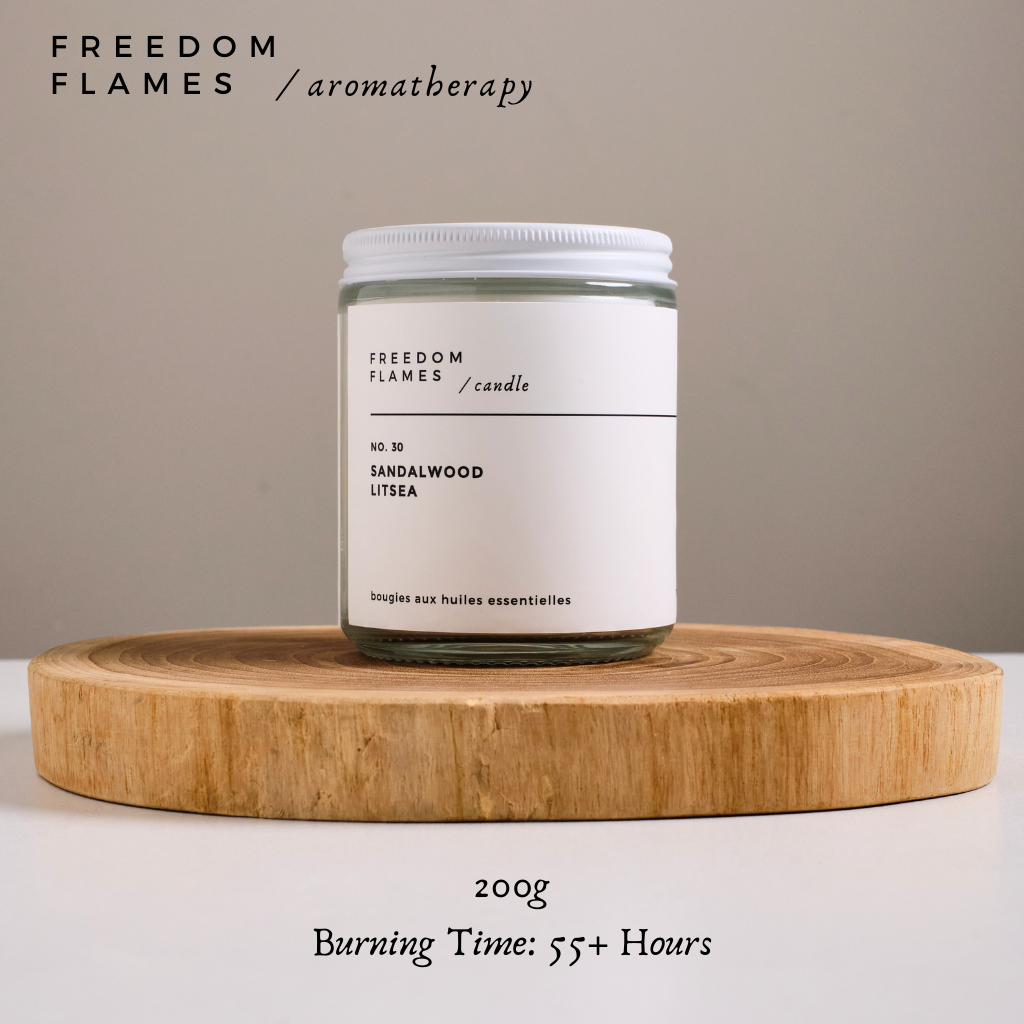 Sandalwood Litsea Candle