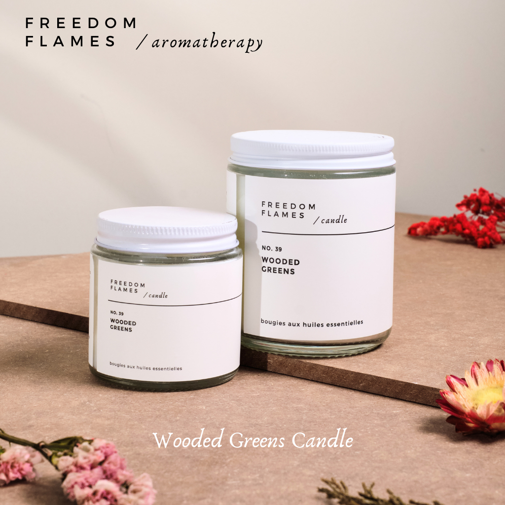 Wooded Greens Candle