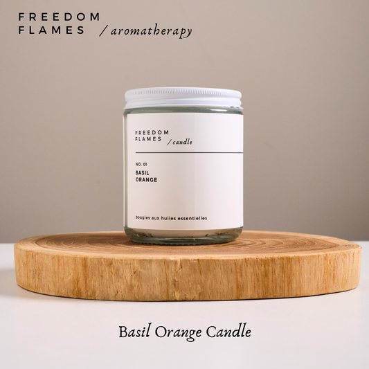 Basil Orange Candle