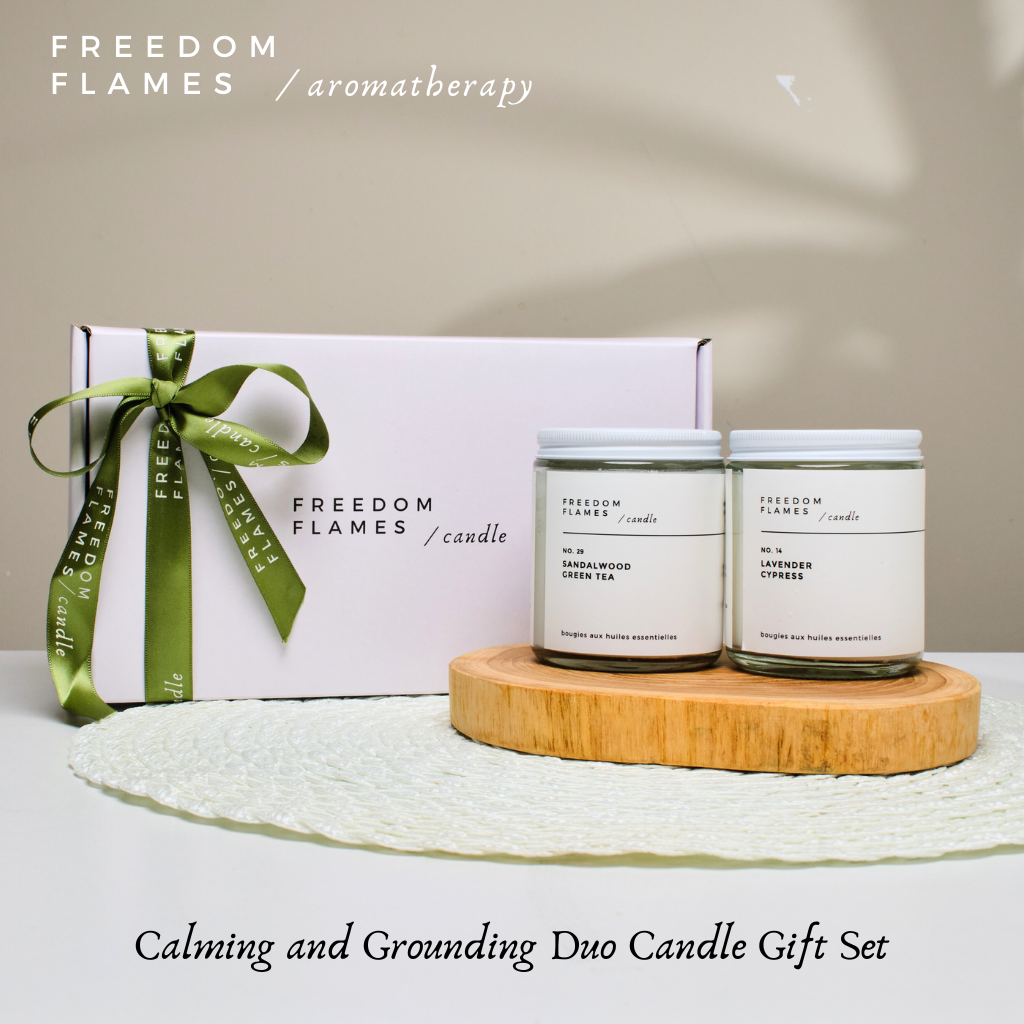 Calming & Grounding Duo Candle Gift Set