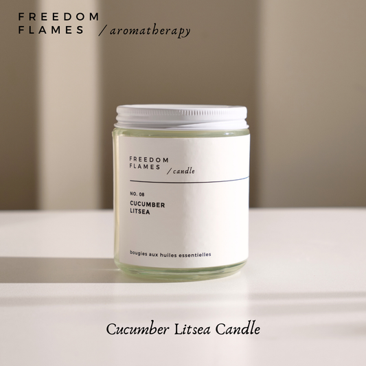 Cucumber Litsea Candle