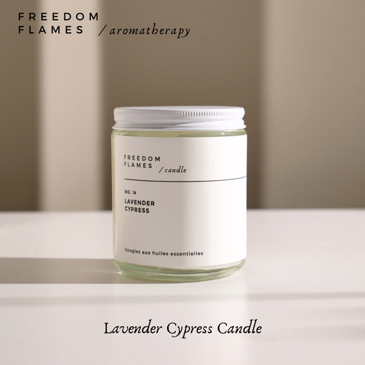 Lavender Cypress Candle