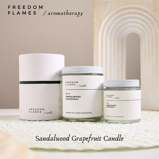 Sandalwood Grapefruit Candle