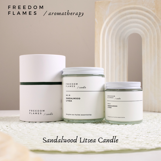 Sandalwood Litsea Candle