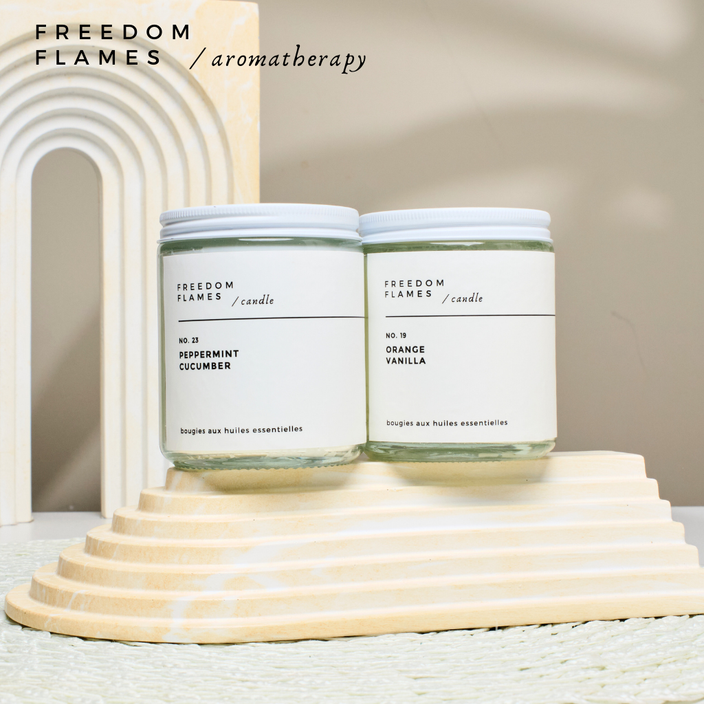 Scented Candle Gift Set Duo | Freedom Flames