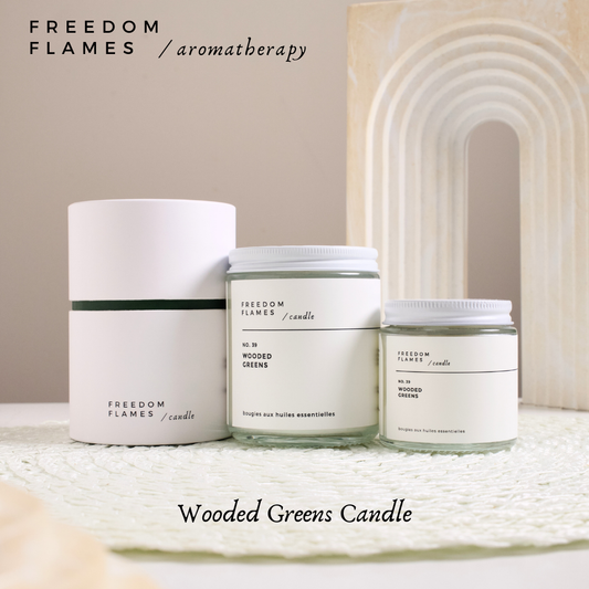 Wooded Greens Candle